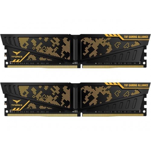 Team T-Force Vulcan TUF Gaming Alliance 16GB (2x8GB) 3600MHz CL19 DDR4 Gaming Ram (TLTYD416G3600HC19ADC01) Team T-Force Vulcan TUF Gaming Alliance 16GB (2x8GB) 3600MHz CL19 DDR4 Gaming Ram (TLTYD416G3600HC19ADC01)