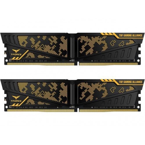 Team T-Force Vulcan TUF Gaming Alliance 16GB (2x8GB) 3600MHz CL19 DDR4 Gaming Ram (TLTYD416G3600HC19ADC01)