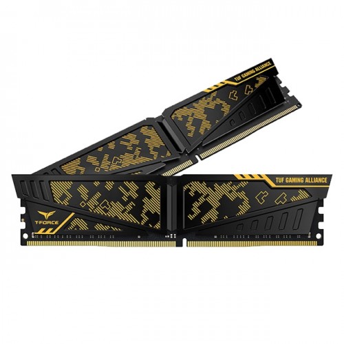 Team T-Force Vulcan TUF Gaming Alliance 16GB (2x8GB) 3600MHz CL19 DDR4 Gaming Ram (TLTYD416G3600HC19ADC01) Team T-Force Vulcan TUF Gaming Alliance 16GB (2x8GB) 3600MHz CL19 DDR4 Gaming Ram (TLTYD416G3600HC19ADC01)