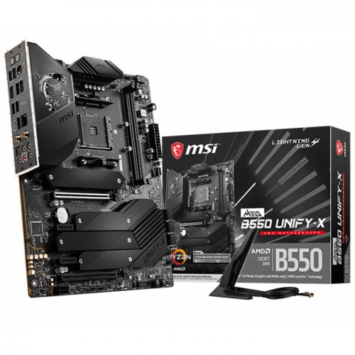 MSI MEG B550 UNIFY-X AM4 DDR4 5800(OC) HDMI ATX MSI MEG B550 UNIFY-X AM4 DDR4 5800(OC) HDMI ATX